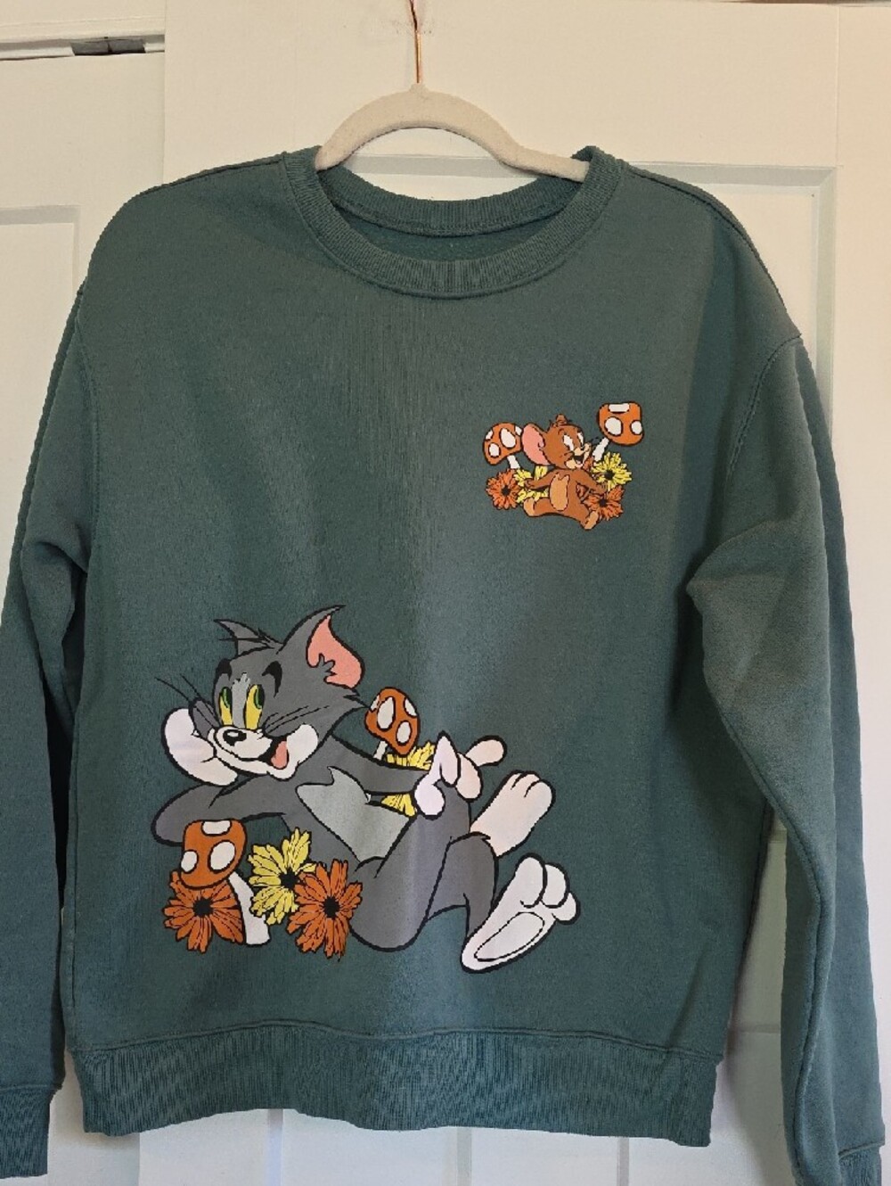 SHEIN Plush Sherpa Crewneck Sweaters in Rust, Peach & Teal - Picture 2 of 12